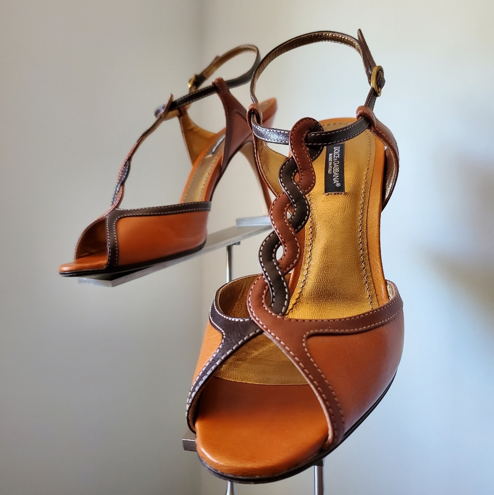 Dolce & Gabbana Peep Toe Heels